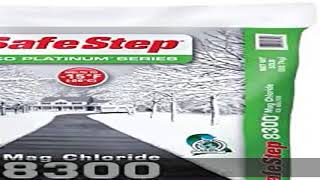 Safe Step Eco Platinum 8300 Magnesium Chloride Granule Ice Melt 50 lb [upl. by Treve]