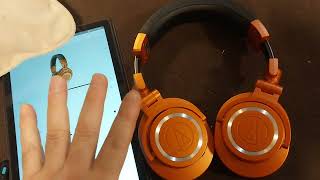 How to fix AudioTechnica ATHM50XBT2 headphone bluetooth pairing issue [upl. by Reinaldos]