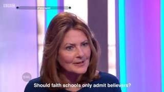 Andrew Copson debates religious selection and faith schools on Sunday Morning Live [upl. by Tabber]