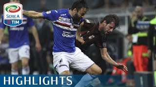 Sampdoria  Milan 01  Highlights  Matchday 33  Serie A TIM 201516 [upl. by Ahouh]