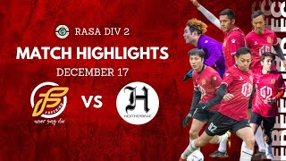 Match Highlight  Freebird FC vs Heatherbrae RASA Division 2 [upl. by Akapol466]