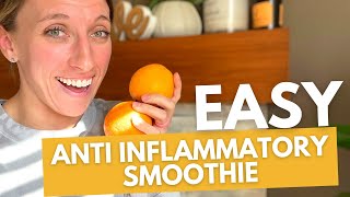 SUPER EASY Anti Inflammatory Breakfast Smoothie for Arthritis Relief [upl. by Reuben]