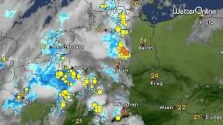 Nachtgewitter im Rheinland [upl. by Eimmac500]