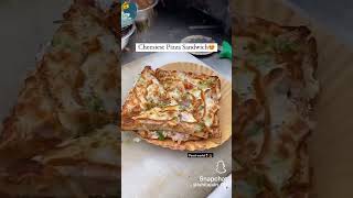 Cheesiest pizza sandwich viral funny comedy fun food shorts short trending ytshorts baby [upl. by Aicnarf]