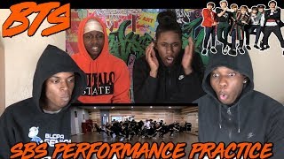 탄소년단 SBS 가요대전 performance practice  REACTION [upl. by Alamak]