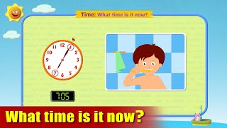 G2  Module 20  Exercise 1  What time is it now  Appu Series  Grade 2 Math Learning [upl. by Archibold]