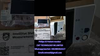 Philip IntelliVue X3 Patient Monitor REF 861630 Compact Dual Purpose Monitoring [upl. by Haldes]