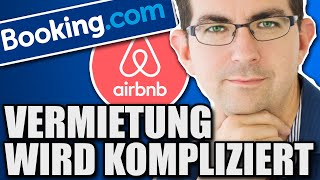 Private Kurzeitvermietung Darauf müsst ihr achten AirBnB Bookingcom usw [upl. by Telrats]