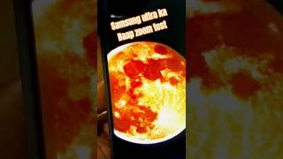 Samsung ultra ka BAAP moon night zoom test 😈😈😈 shorts viralvideovlogviral [upl. by Rednael]