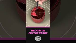 HELADO SALUDABLE de FRUTOS ROJOS con 3 ingredientes [upl. by Eatnwahs545]