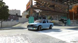 Nissan Frontier D22  pickup drift [upl. by Devinna]