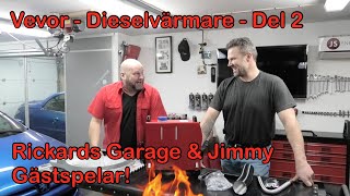 Vevor Dieselvärmare del 2  En timmes spånande och inget annat [upl. by Acsot368]