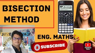 BISECTION METHOD USING CALCULATOR [upl. by Ssepmet]