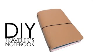 DIY  Travelers Notebook [upl. by Arella597]