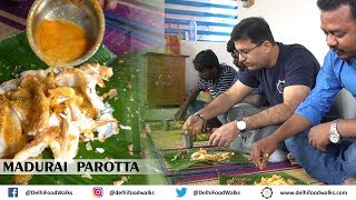 Madurai Food Tour  Madurai PAROTTA  Egg PAAYA  Fishlette Fish Omelette [upl. by Notelrahc]