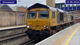 Trains at Gravesend 25092024 [upl. by Rehpotsirhcnhoj]