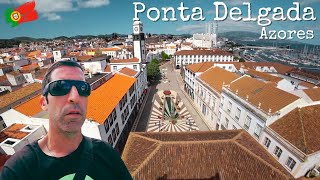 Roaming the Streets of Ponta Delgada  The Capital of São Miguel Island 🇵🇹 [upl. by Tobin]