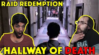 The Raid Redemption Hallway Fight Scene Reaction  Hallway fight Iko Uwais [upl. by Adnylg12]