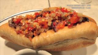 Italian Beef Sandwich at Moneygun [upl. by Eilatam]