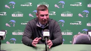 Tulane Football Coach Sumrall Press Conference 11124 [upl. by Johannah]