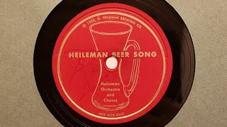 Heilemans Old Style Lager Beer Jingle  1955 [upl. by Leirvag]