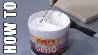 How and Why to Gesso [upl. by Evey]