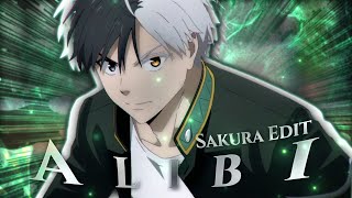 Sakura Wind breaker EditAMV  Alibi 🎶 [upl. by Baumbaugh]