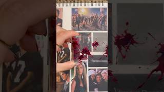 The Vampire Diaries ♥️ thevampirediaries tvd asmr scrapbook journal [upl. by Hetti131]