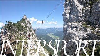 Intersport Klettersteig via ferrata 2024 [upl. by Gerdi]