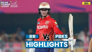 RR Vs PBKS Highlights Punjab Kings Beat Rajasthan Royals By 5 Wickets I IPL 2024 [upl. by Cornelius377]