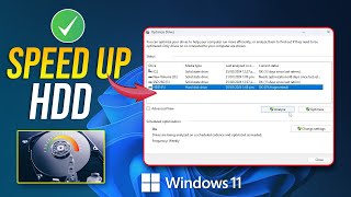 How to Defragment Drives in Windows 11  Defragment and Optimize Drives on Windows [upl. by Anonyw]