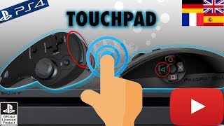 How to activate the Touchpad on Sony officially licensed FragFX Shark PS4 [upl. by Cogn789]