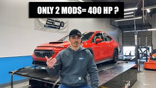 2022 WRX Stage 1 No Nonsense Tuning Results Impressive Gains Minimal Mods [upl. by Leonhard336]