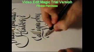 CALLIGRAPHY STYLES AND EXPRESSIONS by Adam Romuald Kłodecki [upl. by Mateusz]