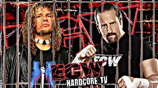 ECW HARDCORE tv  Raven vs Dreamer  cage match  30062024 [upl. by Lorry]