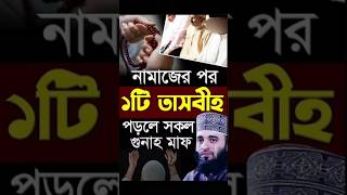 নামাজ পড়ে ১টি‌ তাজবি পড়লে সকল গুনাহ মাফjikir waz mizanurrahman trending Majar094shorts [upl. by Anairotciv]