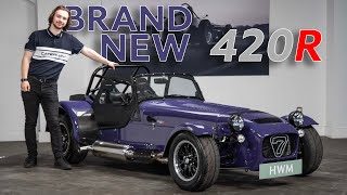 A BRAND NEW Caterham 420R Finished in Ultraviolet Purple  A Walk Around With Jean [upl. by Taran]