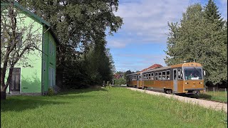 Waldviertelbahn Doppeltraktion VT13 und VT11 ehemalig Baureihe ÖBB 5090 Gmünd–Litschau am 2 9 2023 [upl. by Yanat]