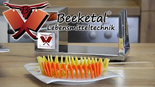 Beeketal Kartoffel Gemüse Spiralschneider Kartoffelspiralschneider BKSS [upl. by Okihcas784]