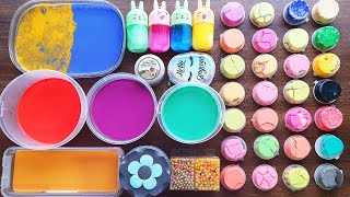 Slime Mixing with Kinetic Sand  Slime Smoothie [upl. by Mcmahon]