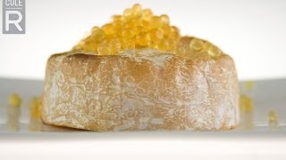 Molecular Gastronomy  Honey Caviar Recipe [upl. by Nosnibor]