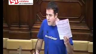 Uriel Bertran SI destapa la trama dels peatges al Parlament i fa bocins la multa pel novullpagar [upl. by Rem]