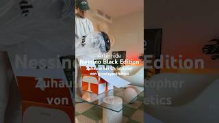 Artemide  Unboxing der Nessino Black Edition  Zuhause bei Christopher von goodeyesthetics  smow [upl. by Drexler]