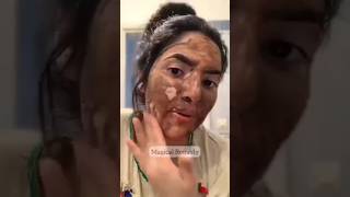 ✨✅Most Unique Face Pack15 mint Remove Unwanted Facial Hair youtubeshorts youtube shorts diy [upl. by Esylle]