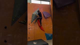 Boulder of the Week at On The Rocks Climbing Gym climbing rockclimbing bouldering fun [upl. by Yedrahs481]