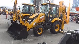 JCB 3CX Plus Backhoe Loader 2022 Exterior and Interior [upl. by Leidba276]