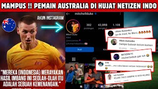 Kena Mental Usai Dirujak Netizen Mitchell Duke Minta Maaf Kepada Masyarakat Indonesia [upl. by Willman93]