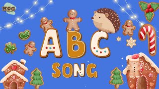 ABC Song Gingerbread theme  Learn Alphabet and English for Children  Education ABC Nursery Rhymes [upl. by Namijneb]