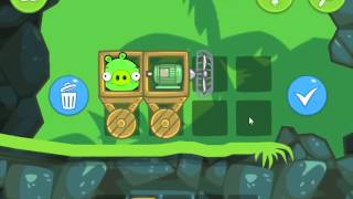 Bad Piggies Level 121 Ground Hog Day ★★★ Walkthrough [upl. by Semadar]