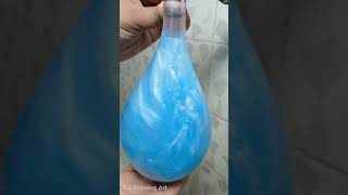 💧💦Silky Nano Ballon Showdown Cyan Colour vs Clear [upl. by Edik447]